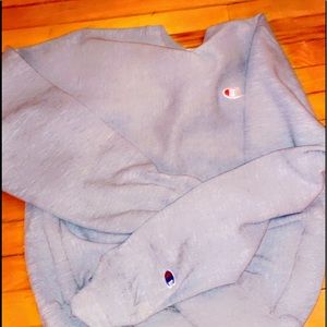 Grey champion crewneck